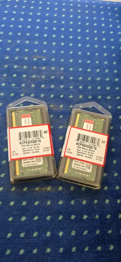Módulo de Memoria RAM 16GB Kingston KCP432SS8/16 - miniatura 2
