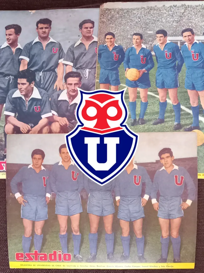3 revistas Estadio-U. De Chile (época Ballet Azul) - 1