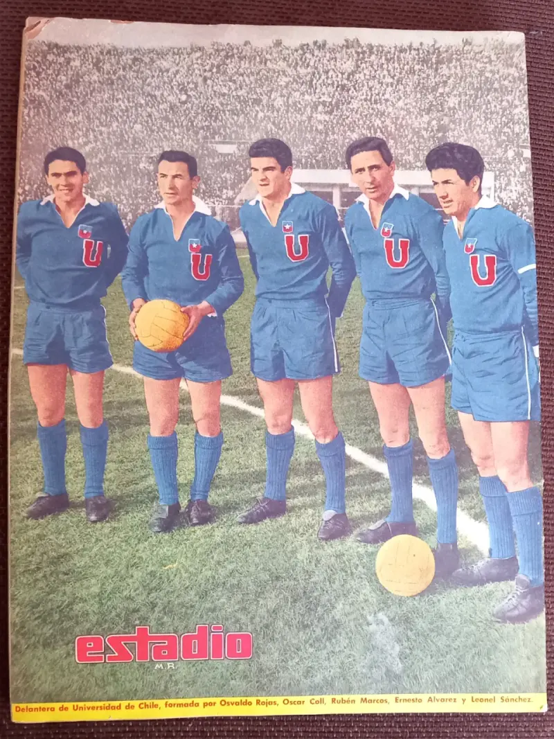 3 revistas Estadio-U. De Chile (época Ballet Azul) - 2