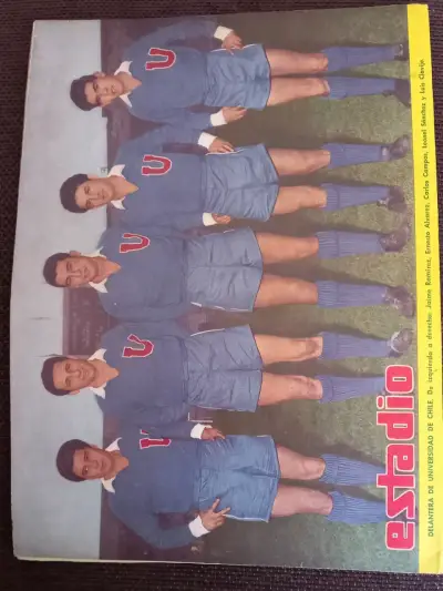 3 revistas Estadio-U. De Chile (época Ballet Azul) - miniatura 3