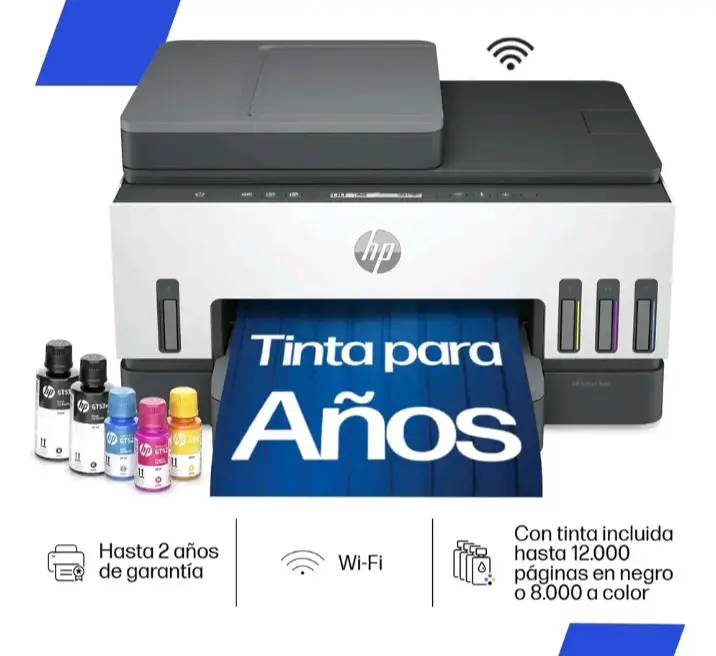 Impresora multi HP con tinta de larga dura - 1