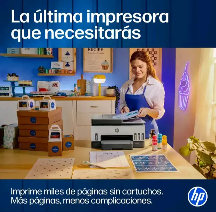 Impresora multi HP con tinta de larga dura - 2