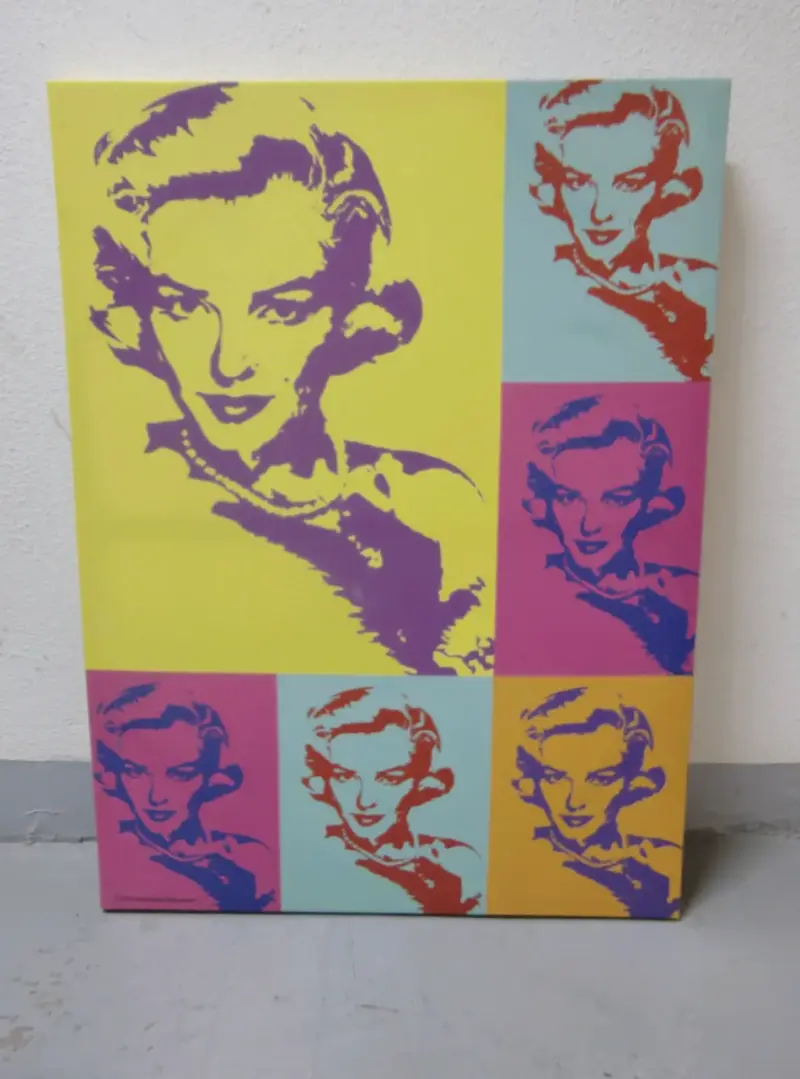 Cuadro Pop Art estilo Marilyn Monroe - 2
