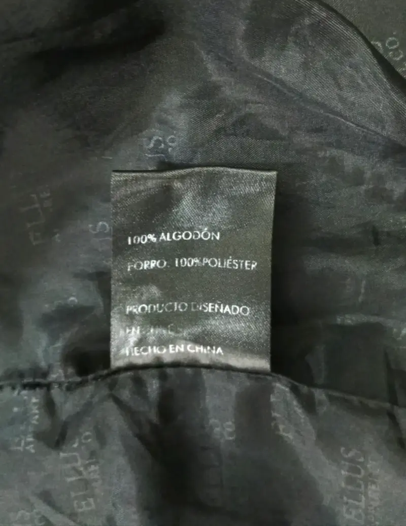 Chaqueta negra de hombre Ellus, talla L - 6