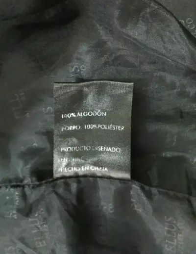 Chaqueta negra de hombre Ellus, talla L - miniatura 6