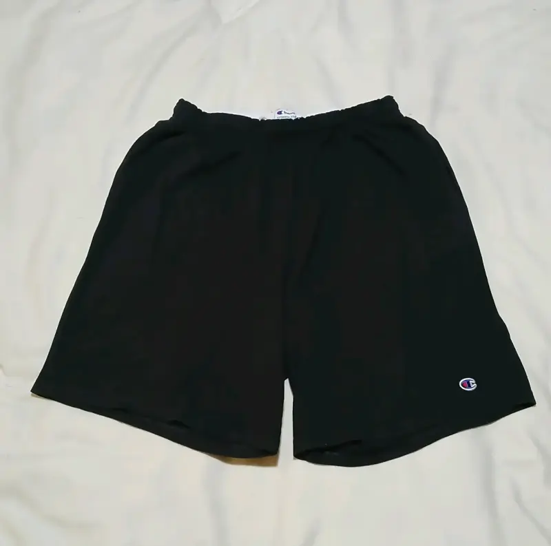 Shorts deportivos negros Champion talla L