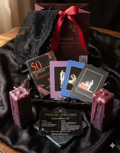 Kit para adultos con cartas y velas - miniatura 1