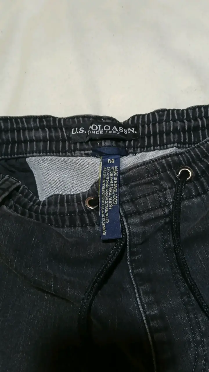 Shorts de hombre U.S. Polo Assn. negros talla m - 3