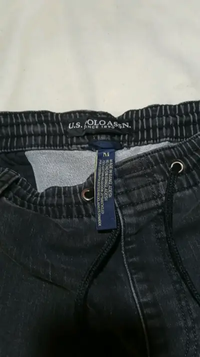 Shorts de hombre U.S. Polo Assn. negros talla m - miniatura 3