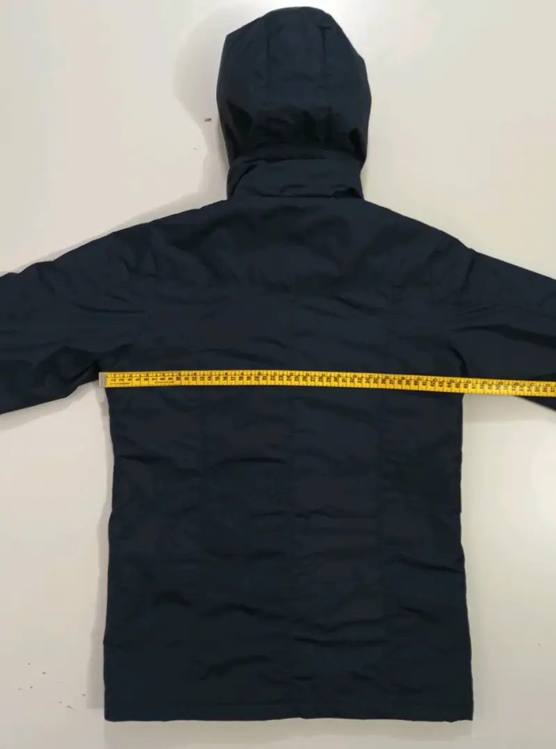 Talla 14(niña) Chaqueta azul con capucha para niña - 5