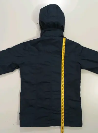 Talla 14(niña) Chaqueta azul con capucha para niña - miniatura 6