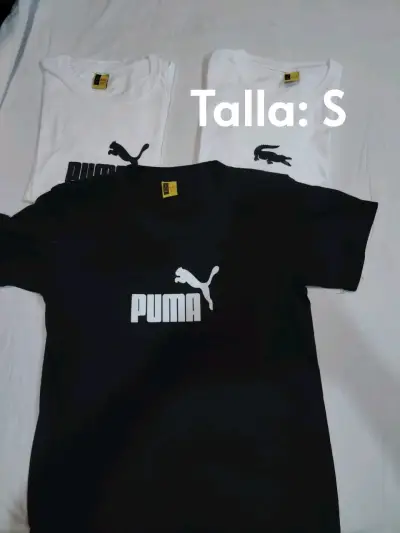 Pack de poleras Puma y Lacoste talla S - miniatura 1