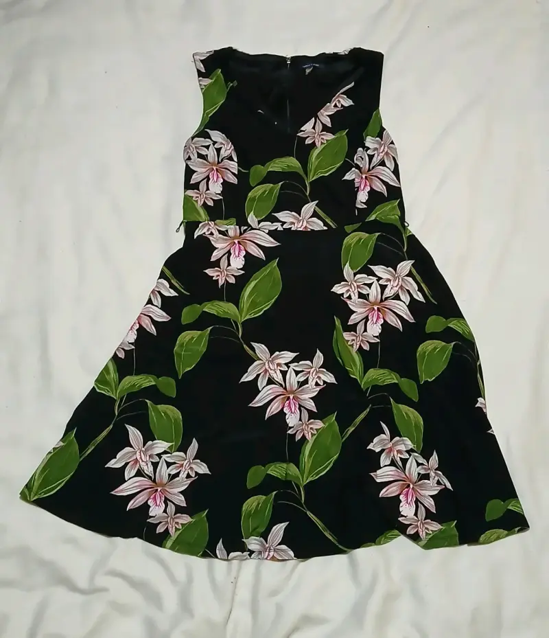 Vestido floral Tommy Hilfiger talla m/L - 1