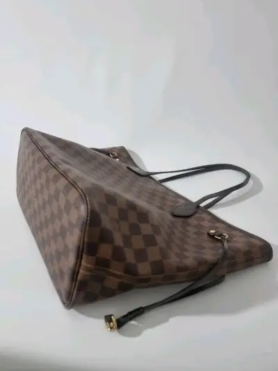 Neverfull Damier ebene Louis Vuitton - miniatura 3
