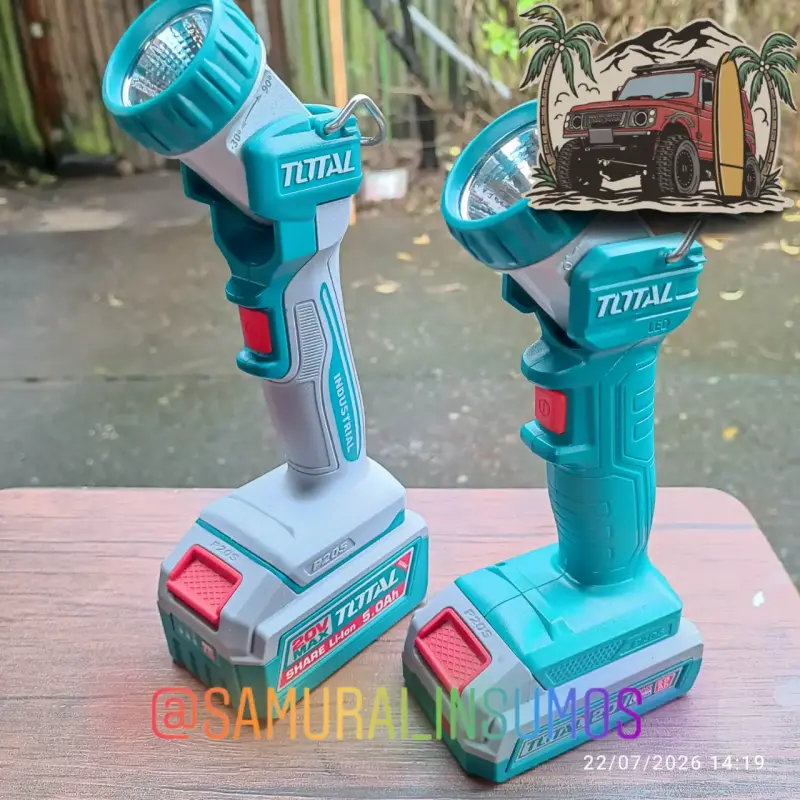 Linternar Inalambrica 20v 450Lm Portatil 2 Niveles - 3
