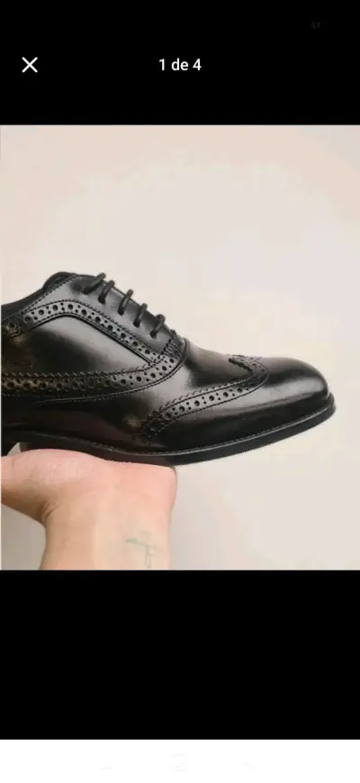 Zapatos de vestir negros - miniatura 1