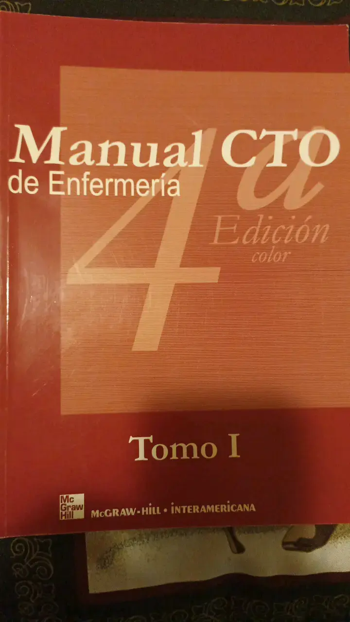 Manual CTO de Enfermería 4ª Edición Tomos I y II
