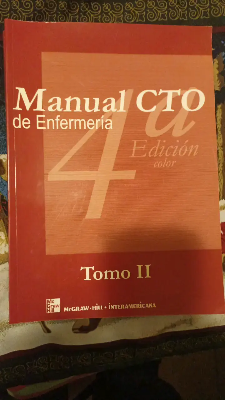 Manual CTO de Enfermería 4ª Edición Tomos I y II - 2