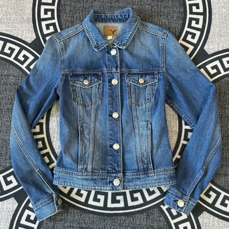 Chaqueta American Eagle Mezclilla Mujer - 1