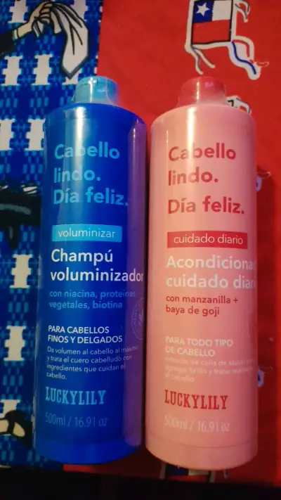 Set de Champú y Acondicionador LuckyLily 500ml - miniatura 1