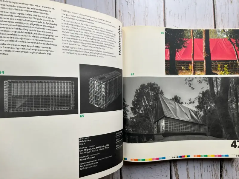 Libro Obra Gruesa arquitectura de Smiljan Radic - 4