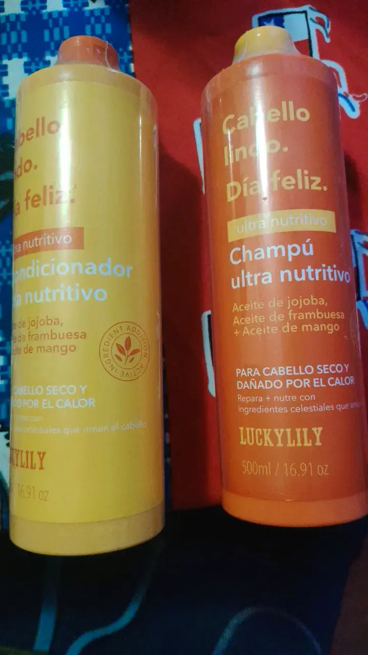 Set de Champú y Acondicionador Ultra Nutritivo Luckylily - 1
