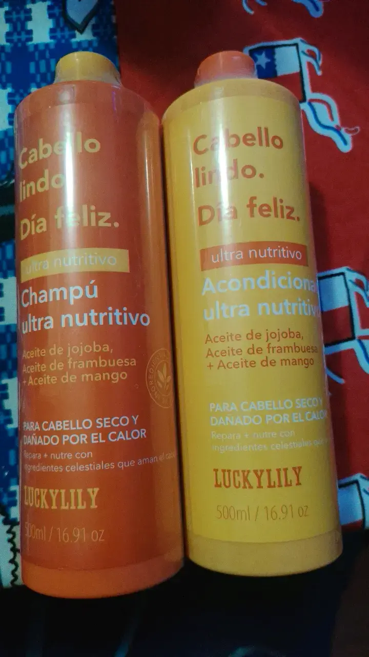 Set de Champú y Acondicionador Ultra Nutritivo Luckylily - 2