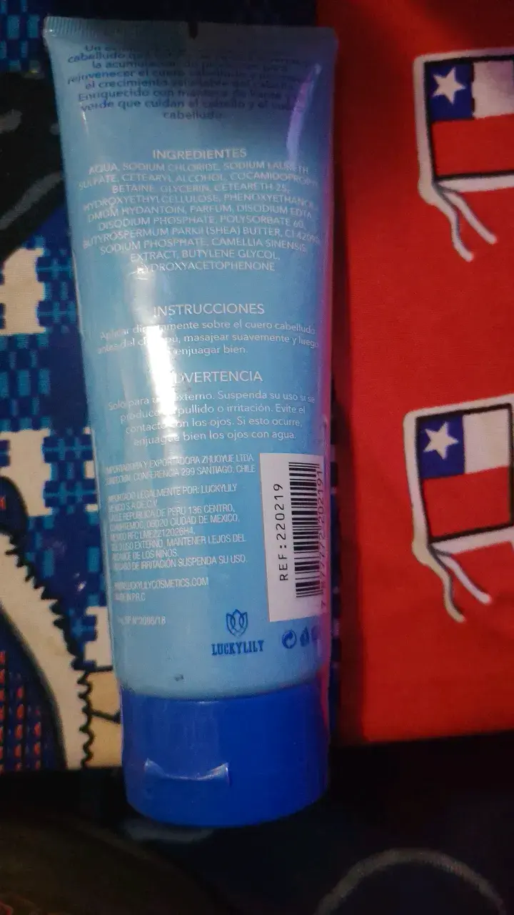 Exfoliante para cuero cabelludo con manteca de karité - 2