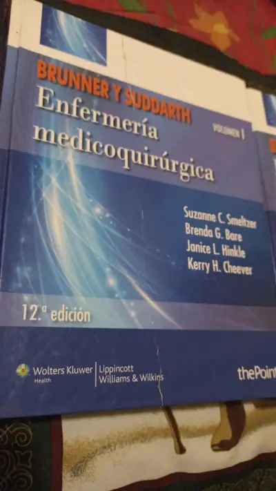 Libros Brunner y Suddarth Enfermería Medicoquirúrgica Volumen I y II - miniatura 1