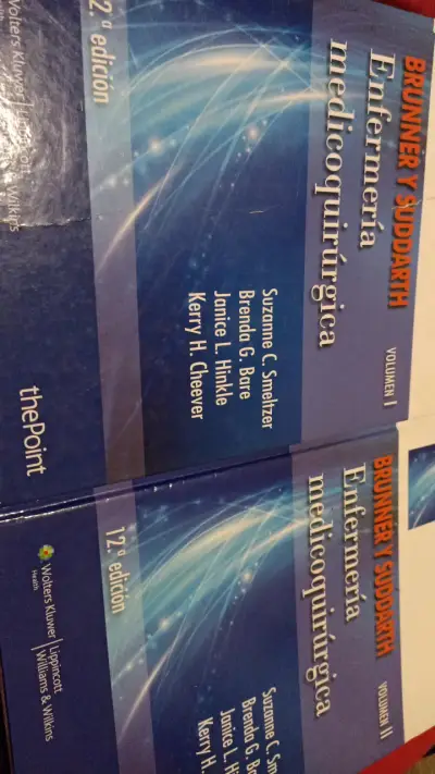 Libros Brunner y Suddarth Enfermería Medicoquirúrgica Volumen I y II - miniatura 3