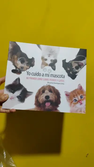 Libro educativo 'Yo cuido a mi mascota' para niños - miniatura 1