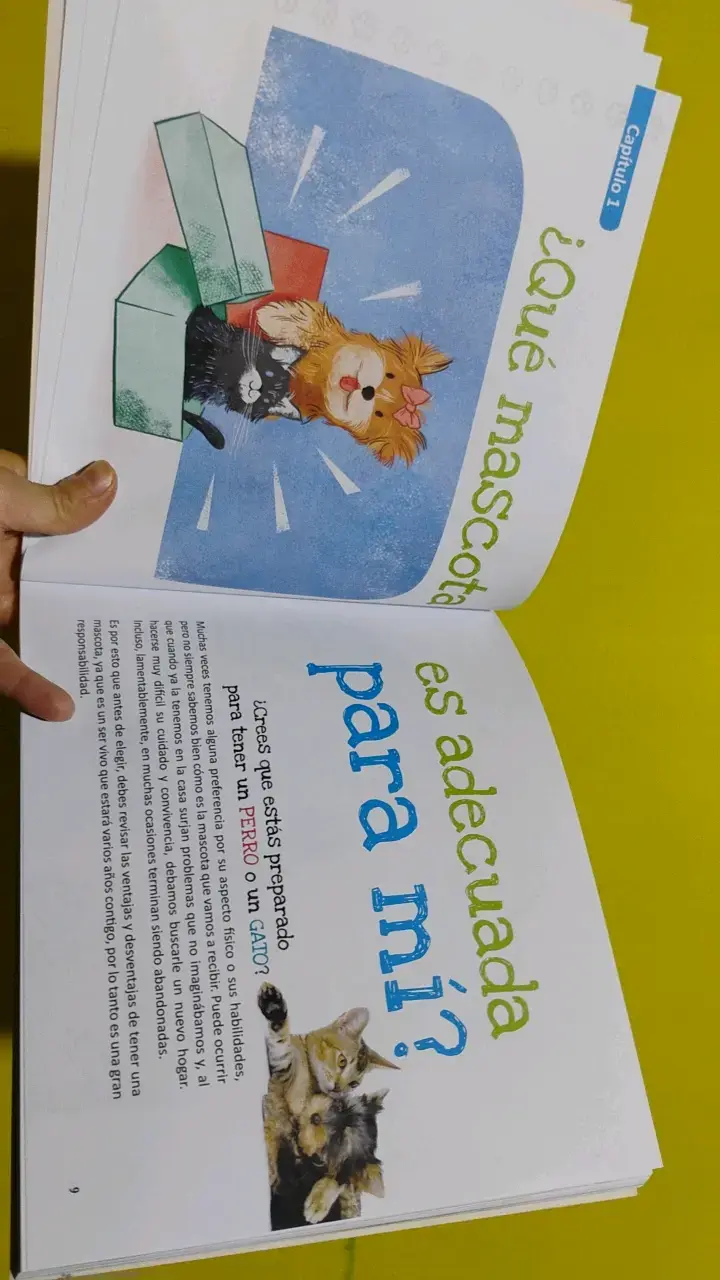 Libro educativo 'Yo cuido a mi mascota' para niños - 4