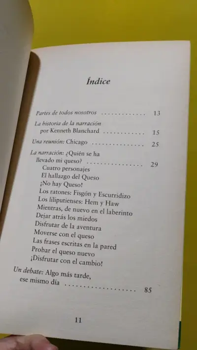 Libro '¿Quién Se Ha Llevado Mi Queso?' de Spencer - miniatura 3