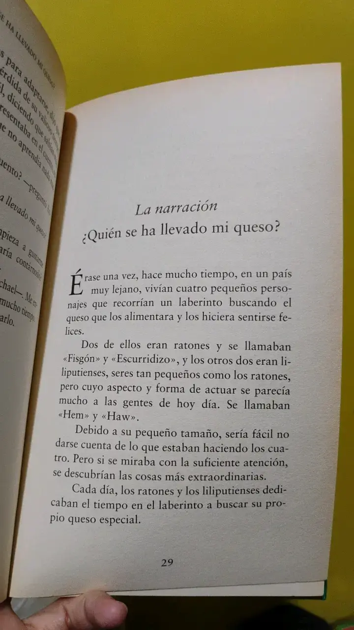 Libro '¿Quién Se Ha Llevado Mi Queso?' de Spencer - 6