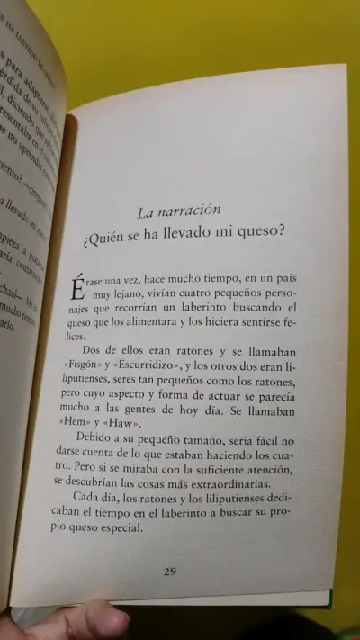Libro '¿Quién Se Ha Llevado Mi Queso?' de Spencer - miniatura 6