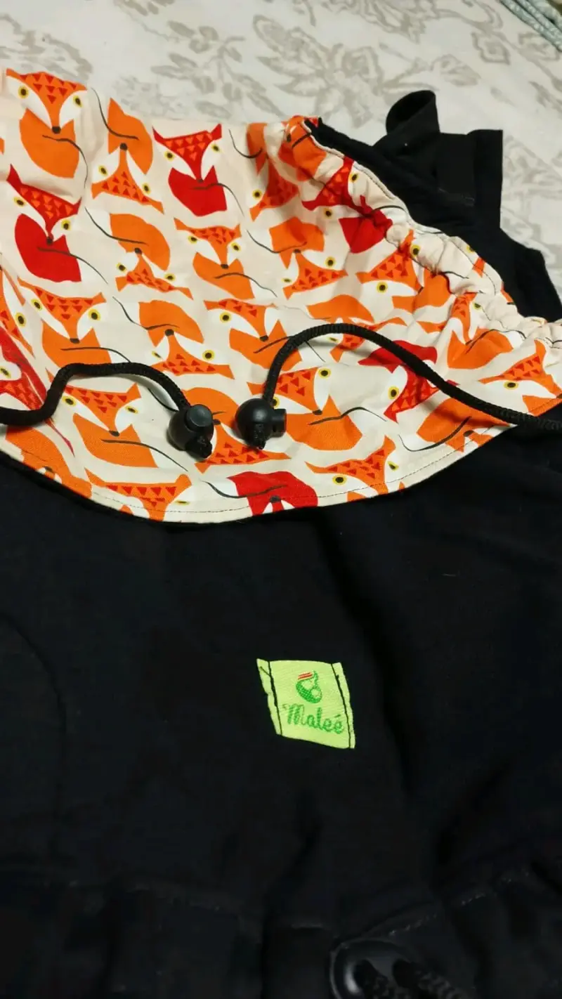 Mochila portabebé Malee diseño zorro - 4