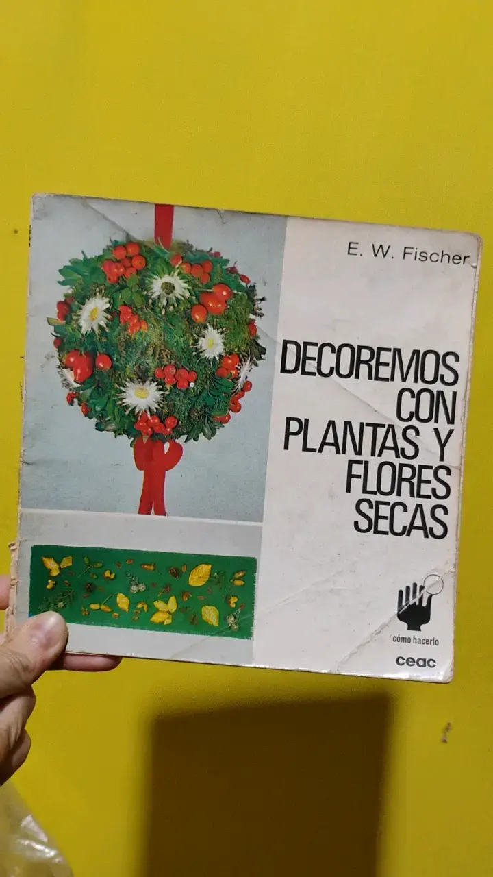 Libro 'Decoremos con Plantas y Flores Secas' de E. - 1