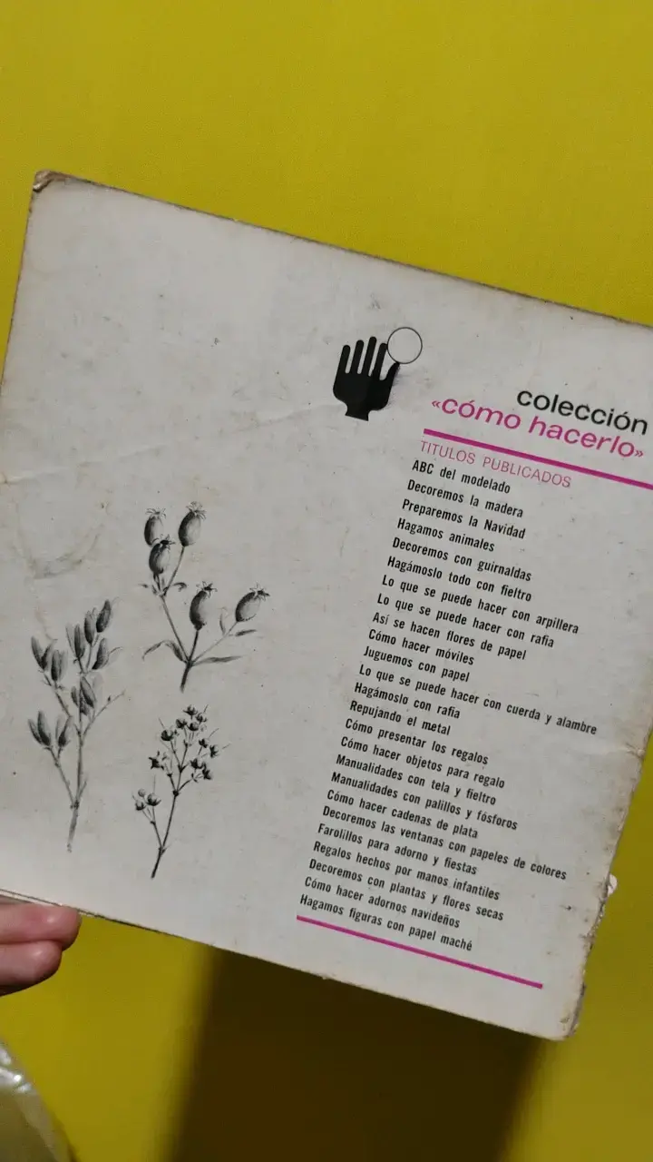 Libro 'Decoremos con Plantas y Flores Secas' de E. - 2