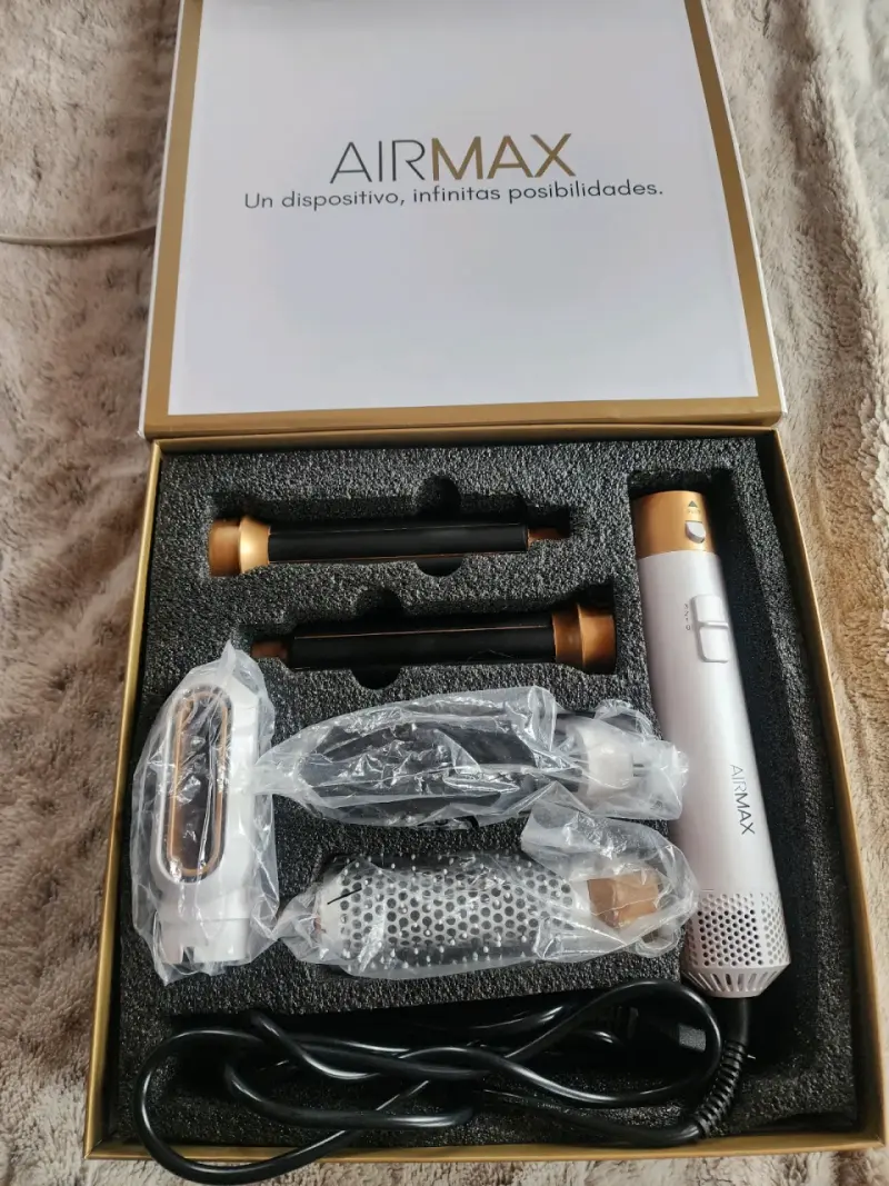 Cepillo de Aire Caliente AirMax RebelHair 1000W - 2