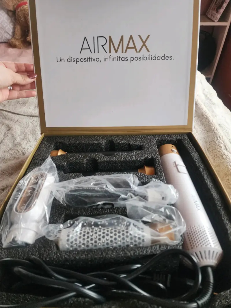 Cepillo de Aire Caliente AirMax RebelHair 1000W - 3