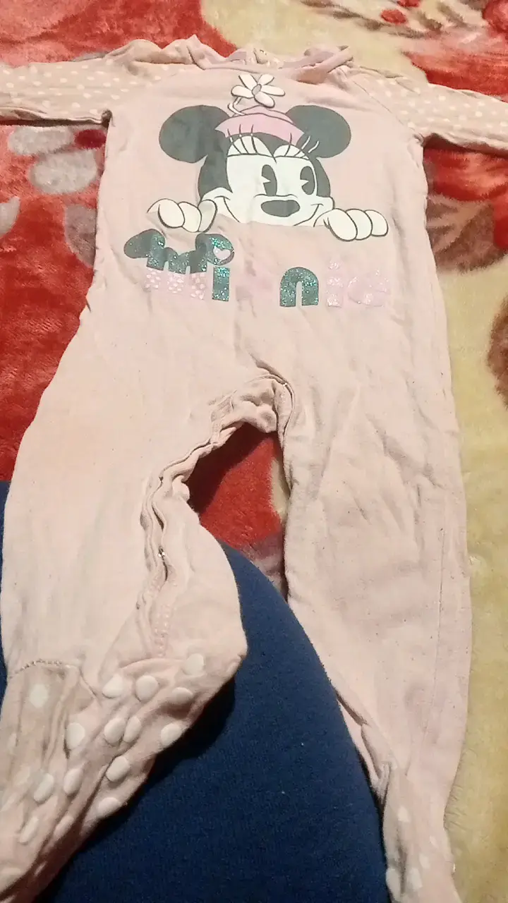 Pijama Disney Baby Minnie Mouse rosado 18M - 3
