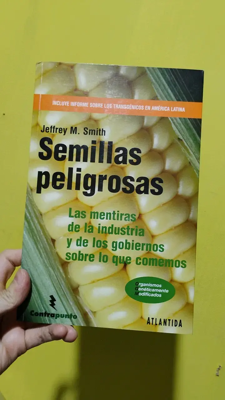 Libro 'Semillas Peligrosas' de Jeffrey M. Smith - 1
