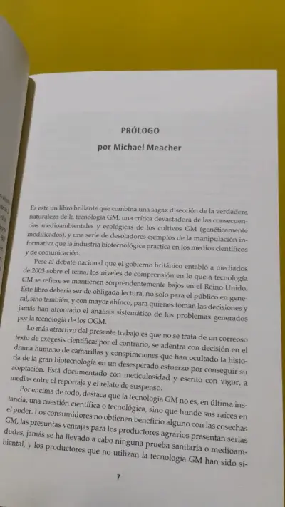 Libro 'Semillas Peligrosas' de Jeffrey M. Smith - miniatura 3