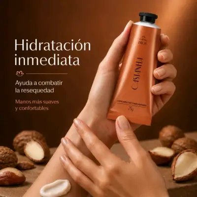 Crema de Manos Hidratante Natura Ekos Castanha 75g - miniatura 3