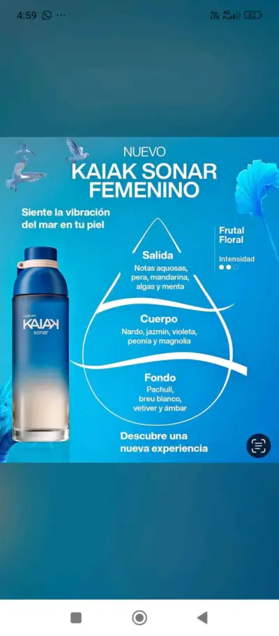 Perfume Natura Kaiak Aventura 100 ml - miniatura 2
