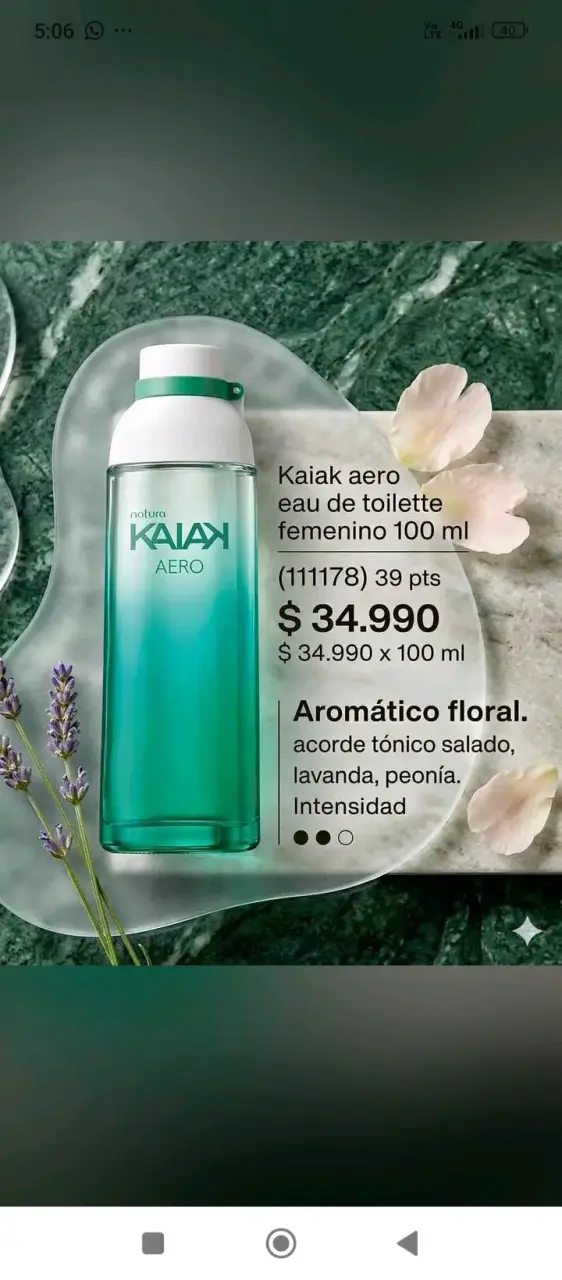 Perfume Natura Kaiak Aventura 100 ml - 3