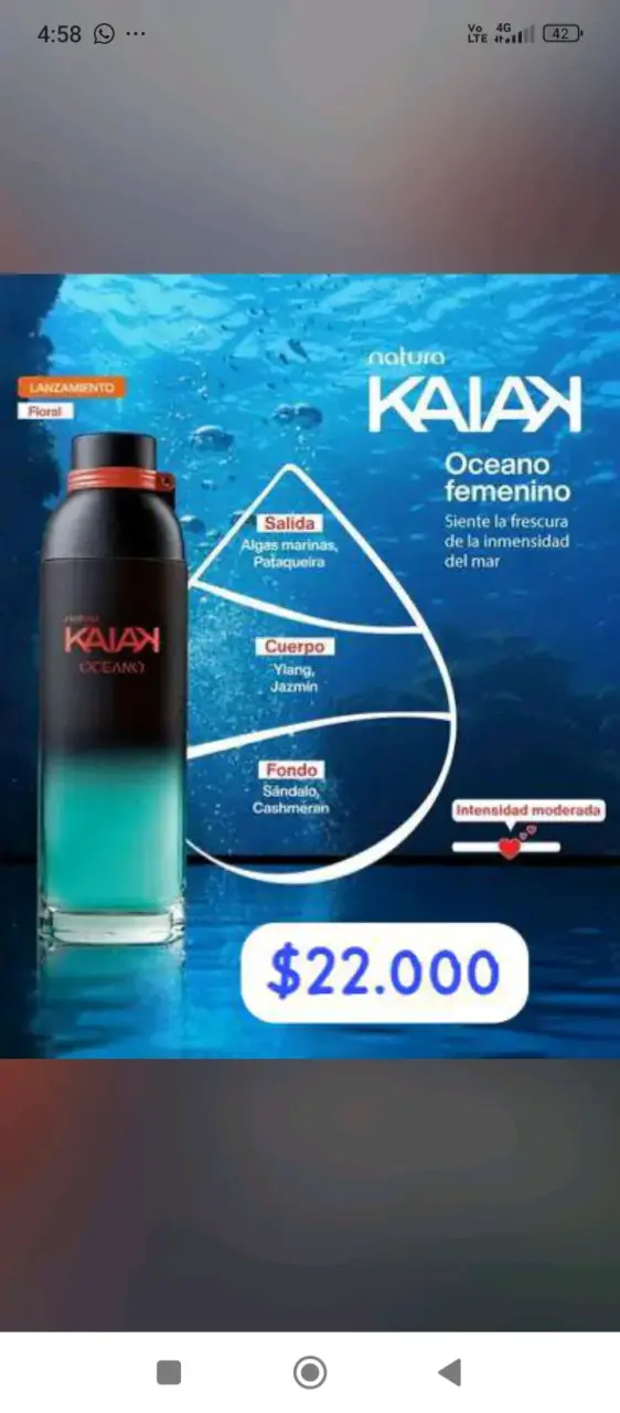 Perfume Natura Kaiak Aventura 100 ml - 4