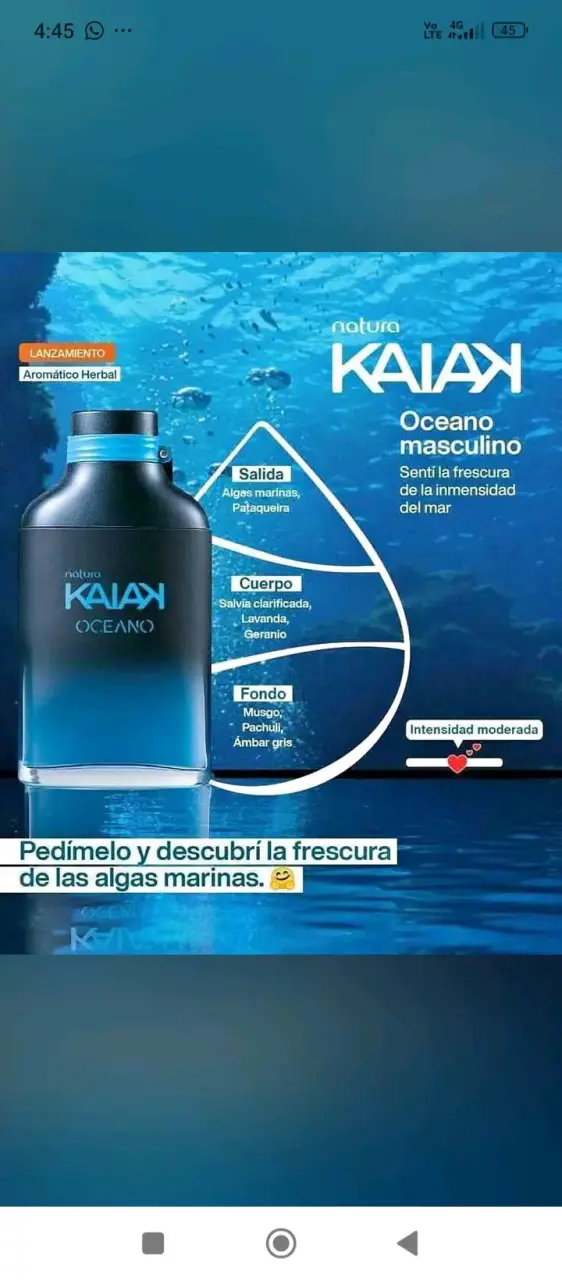 Perfume Natura Kaiak Aventura 100 ml - 6