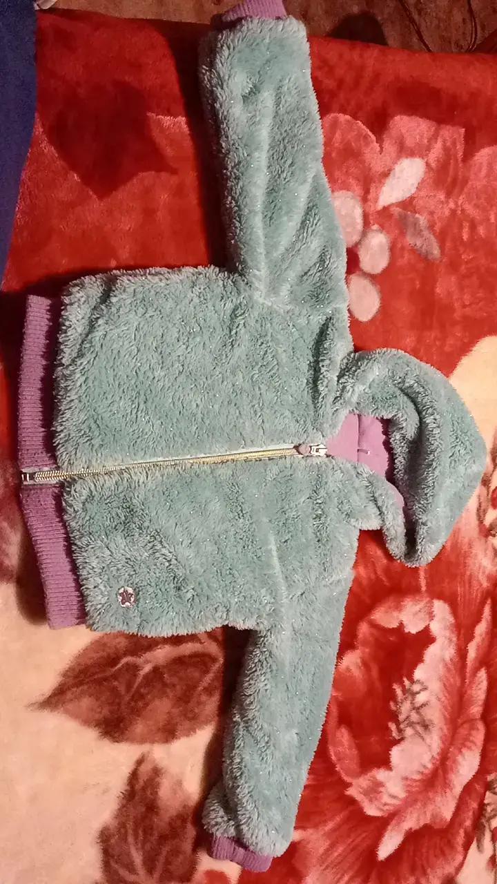 Chaqueta de peluche para niña 12-18 meses - 1