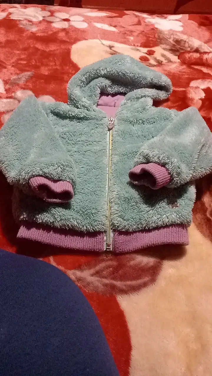 Chaqueta de peluche para niña 12-18 meses - 2